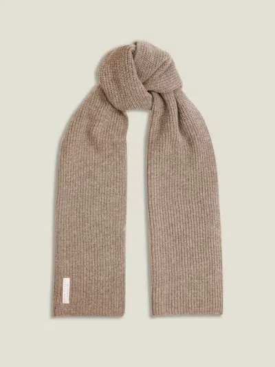 Luca Faloni Scarf In Camel Beige