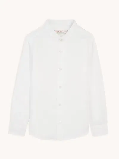 Luca Faloni Boy's Versilia Shirt In White