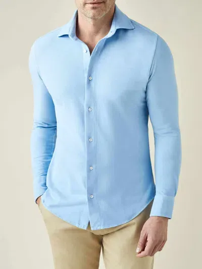 Luca Faloni Siena Shirt In Light Blue