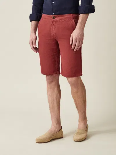 Luca Faloni Panarea Shorts In Red