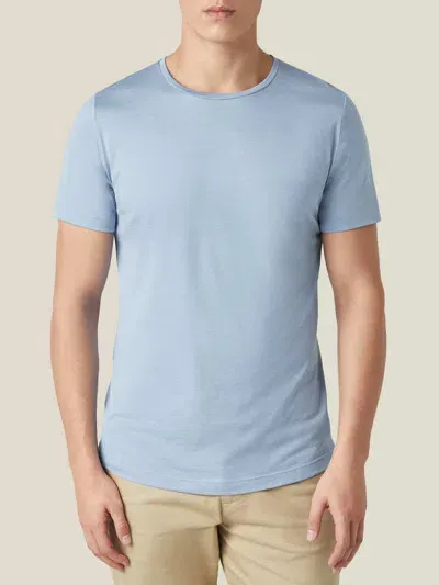 Luca Faloni T-shirt In Light Blue