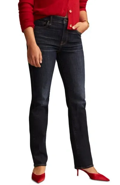 Lucky Brand Curvy High Waist Straight Leg Jeans In Nightfall