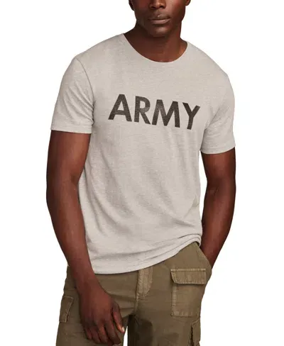 Lucky Brand Men's Classic Army Logo T-shirt In Grey