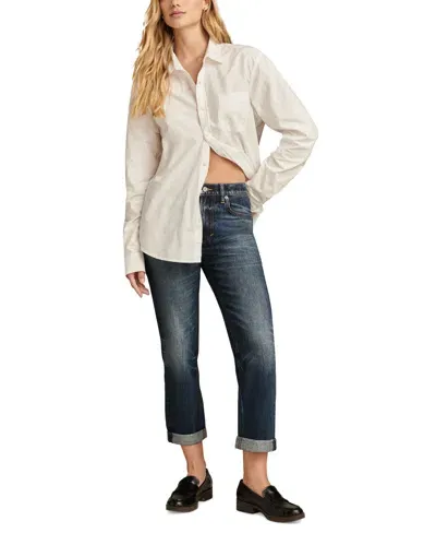 Lucky Brand Women's Mid-rise Boyfriend Jeans In West Side