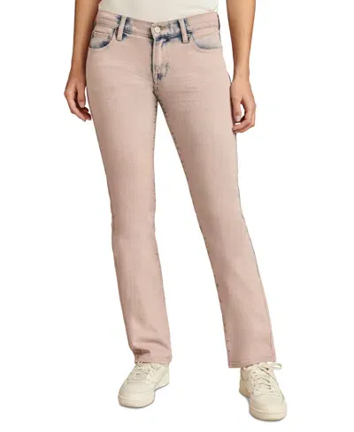 Lucky Brand Sweet Straight Leg Jeans In Better In Pink