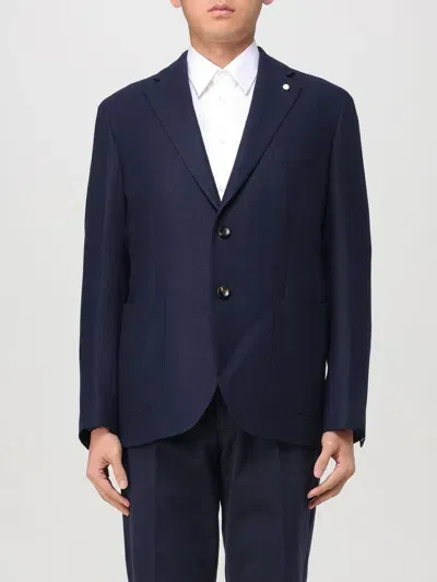 Luigi Bianchi Blazer  Herren Farbe Blau