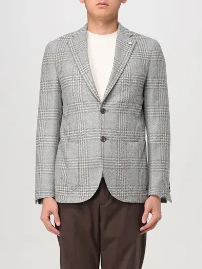 Luigi Bianchi Blazer  Herren Farbe Grau