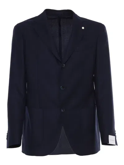 Luigi Bianchi Jacket In Blue