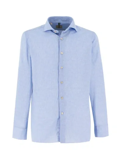 Luigi Borrelli Shirt In Blue