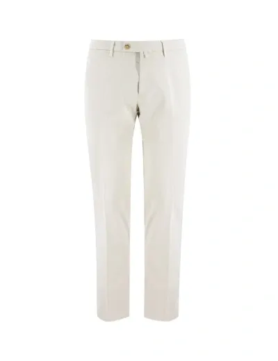 Luigi Borrelli Trousers In Off White