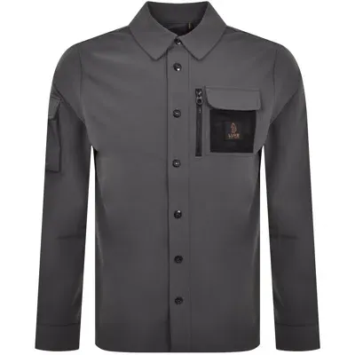 Luke 1977 Hulun Shirt Graphite In Grey