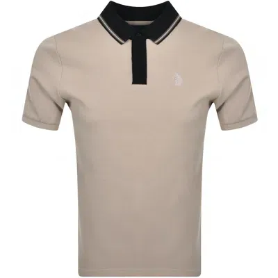 Luke 1977 Leo Polo T Shirt Beige