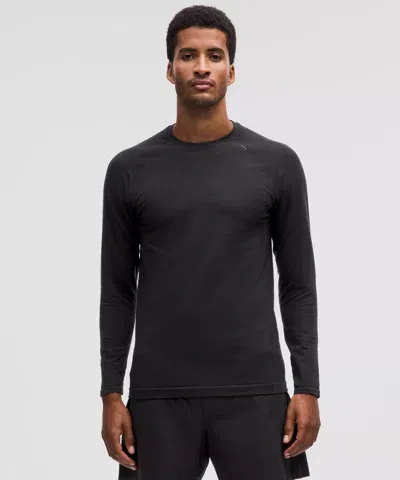 Lululemon Metal Vent Tech 2.5 Stretch-mesh T-shirt In Black