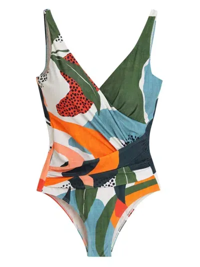 Lygia & Nanny Maisa Printed Swimsuit In Multi