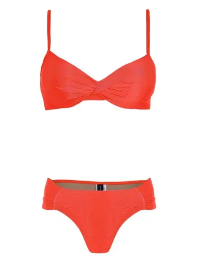 Lygia & Nanny Vitoria Bikini Bottoms In Red