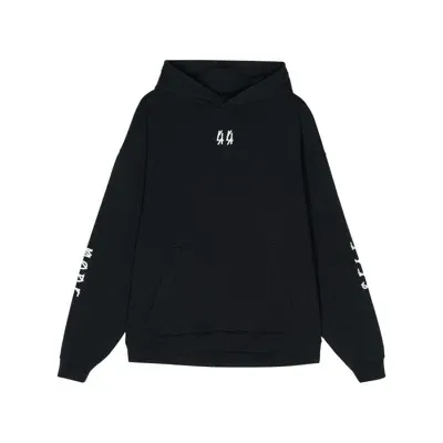 M44 Label Group Sweatshirts In Black/blue