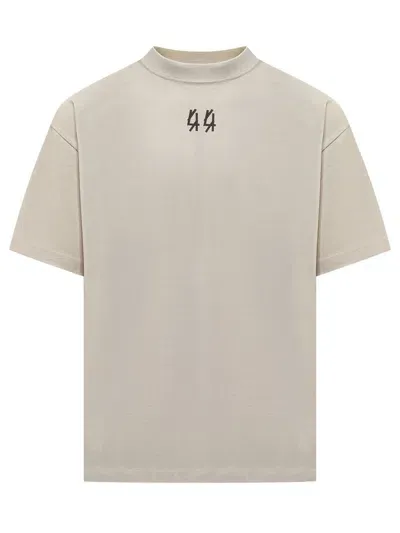 M44 Label Group T-shirt With Logo In Beige