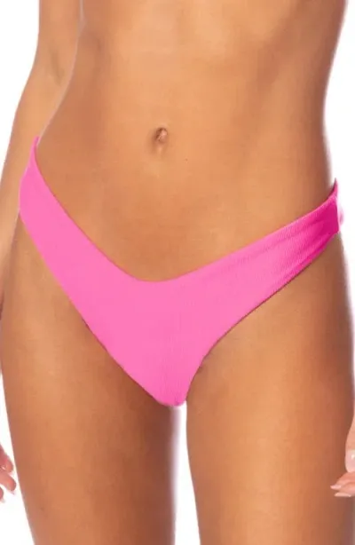 Maaji Radiant Pink Splendor Bikini Bottoms