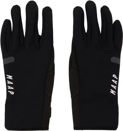 Maap Black Winter Gloves