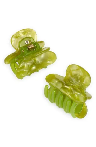 Machete 2-pack Heirloom Claw Clips In Pistachio