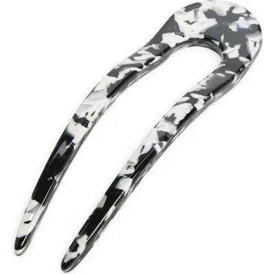 Machete French Hair Pin In Gray