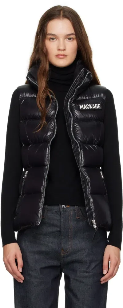 Mackage Black Chaya Down Vest