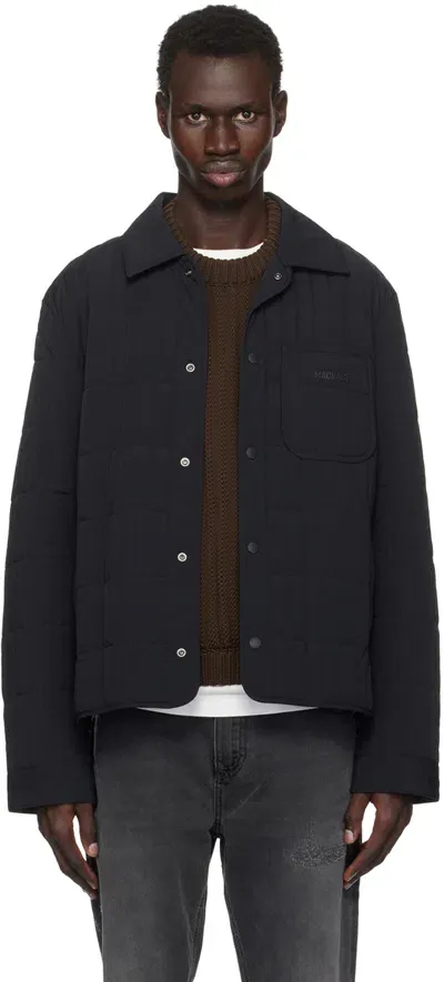 Mackage Mateo Quilted Jacket In Blue