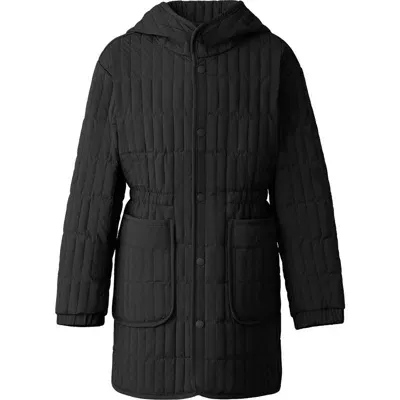 Mackage Kids' Hayden Quilted Down Coat In Black