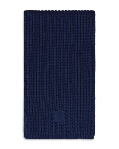 Mackage Logo Scarf In Navy