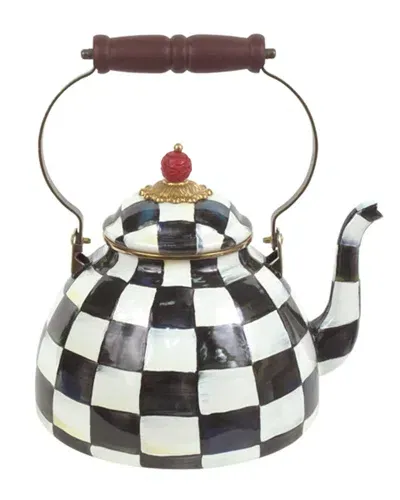 Mackenzie-childs Courtly Check Two-quart Tea Kettle In No Color