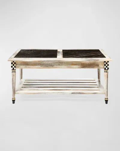 Mackenzie-childs Tuscan Farm Coffee Table In Neutral