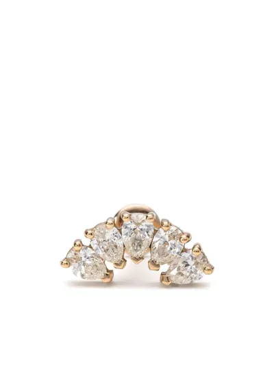 Mad Precious & Ethical 18kt Rose Gold Diamond Earring