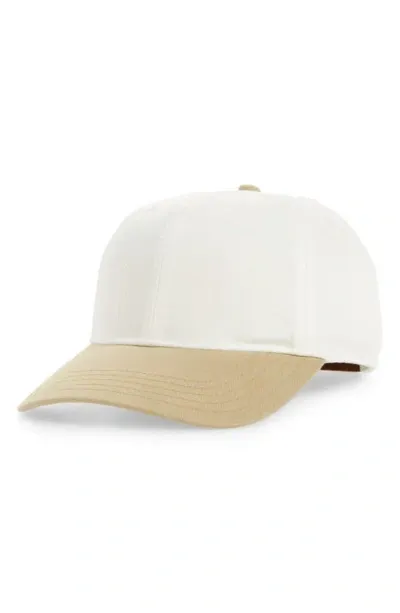 Madewell Broken In Cotton Twill Baseball Cap In Pale Lichen