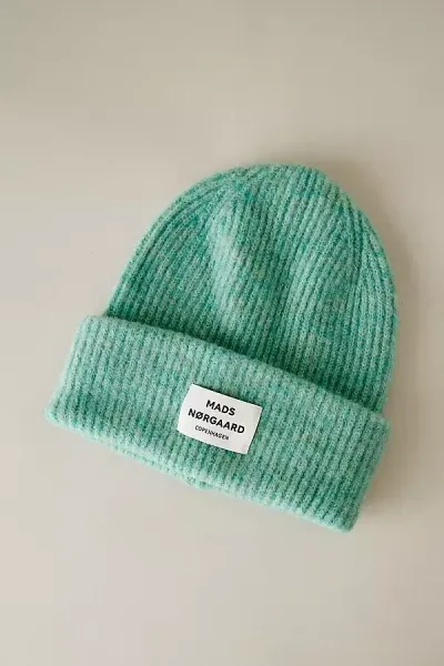 Mads Norgaard Tosca Anju Beanie Hat In Green