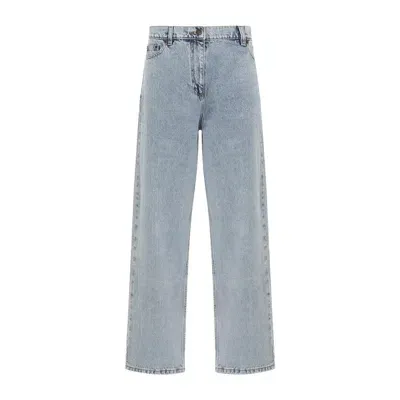 Magda Butrym Denim Jeans In Blue