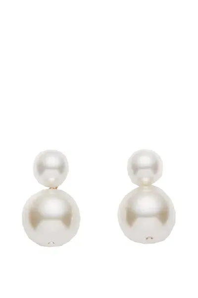 Magda Butrym Earring In White