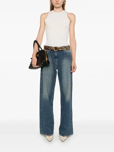 Magda Butrym Wide Jeans In Blue