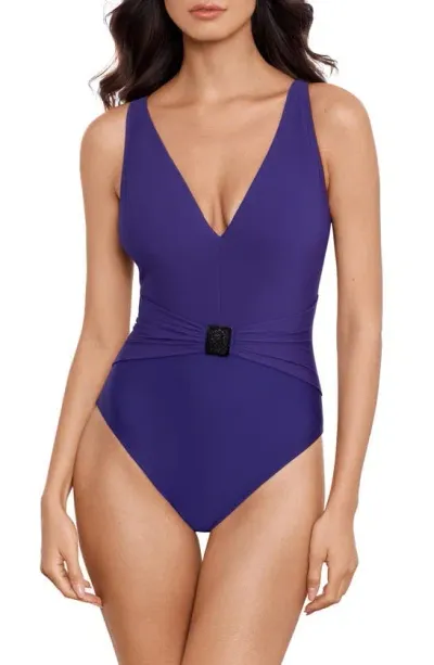 Magicsuit Faith Glimmer Twins One-piece Swimsuit In Passion