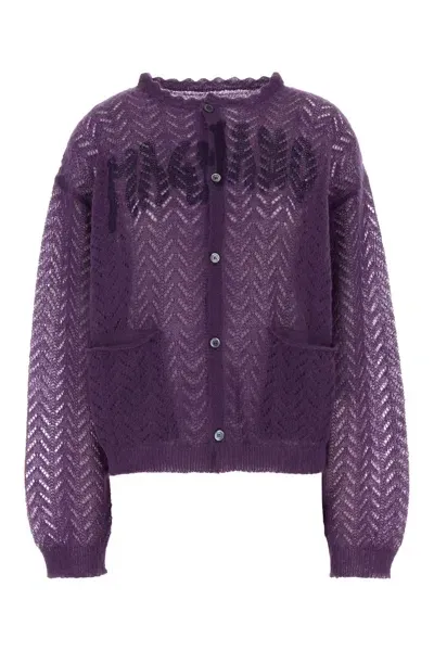 Magliano Bimbo Cardigan-l Nd  Female In Violett