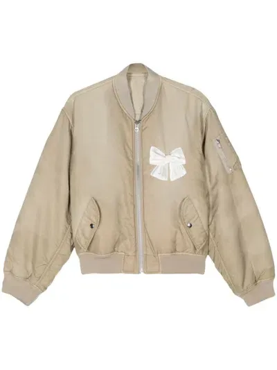 Magliano Protesta Bomber Jacket In Neutrals