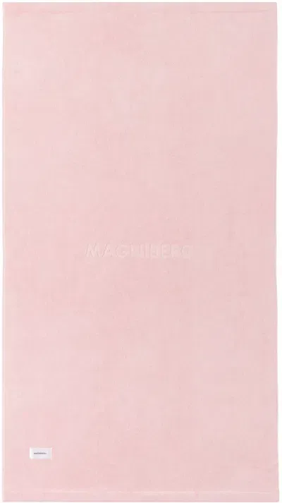 Magniberg Pink Gelato Bath Sheet In Fragola Pink