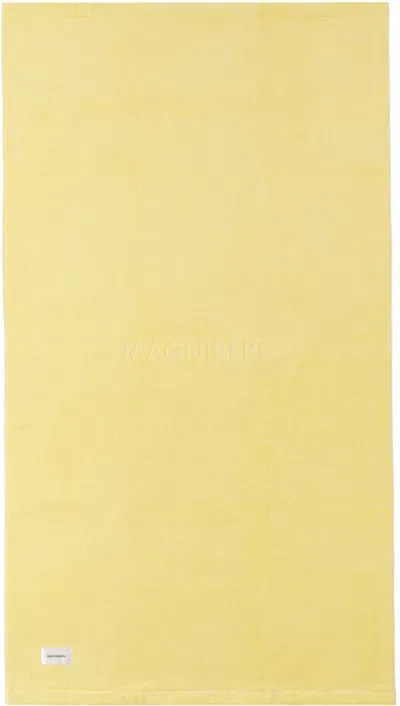 Magniberg Yellow Gelato Bath Sheet In Passion Yellow