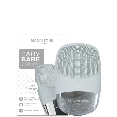 Magnitone London Babybare Micro-sonic Compact Cleansing Brush In White