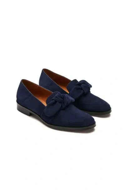 Maguire Valencia Loafer In Navy Blue