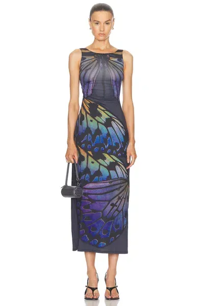 Maisie Wilen Software Long Dress In Night