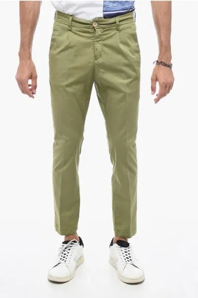 Maison Clochard Chino Pants With Logoed Application