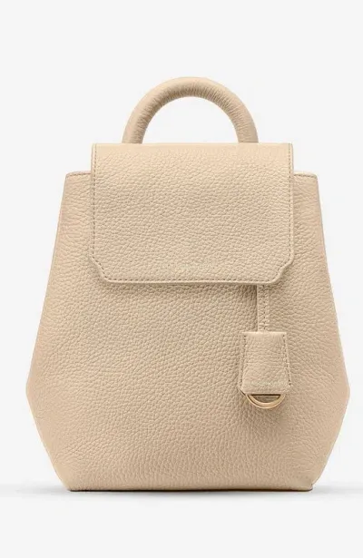 Maison De Sabre Maison De Sabré Mini Soft Leather Backpack In Saharan Beige