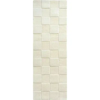 Maison Deux Checkerboard Wool Rug In Neutral