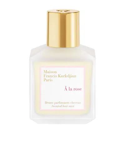 Maison Francis Kurkdjian À La Rose Scented Hair Mist In White