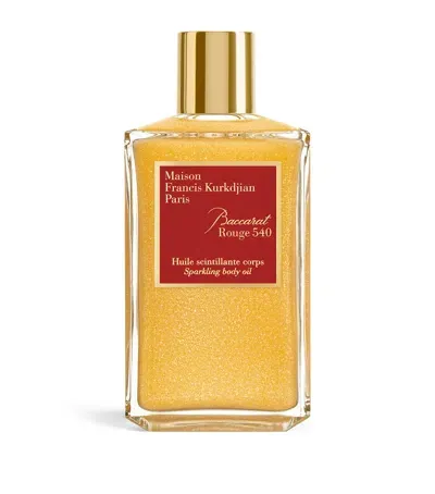 Maison Francis Kurkdjian Baccarat Rouge 540 Sparkling Body Oil In White